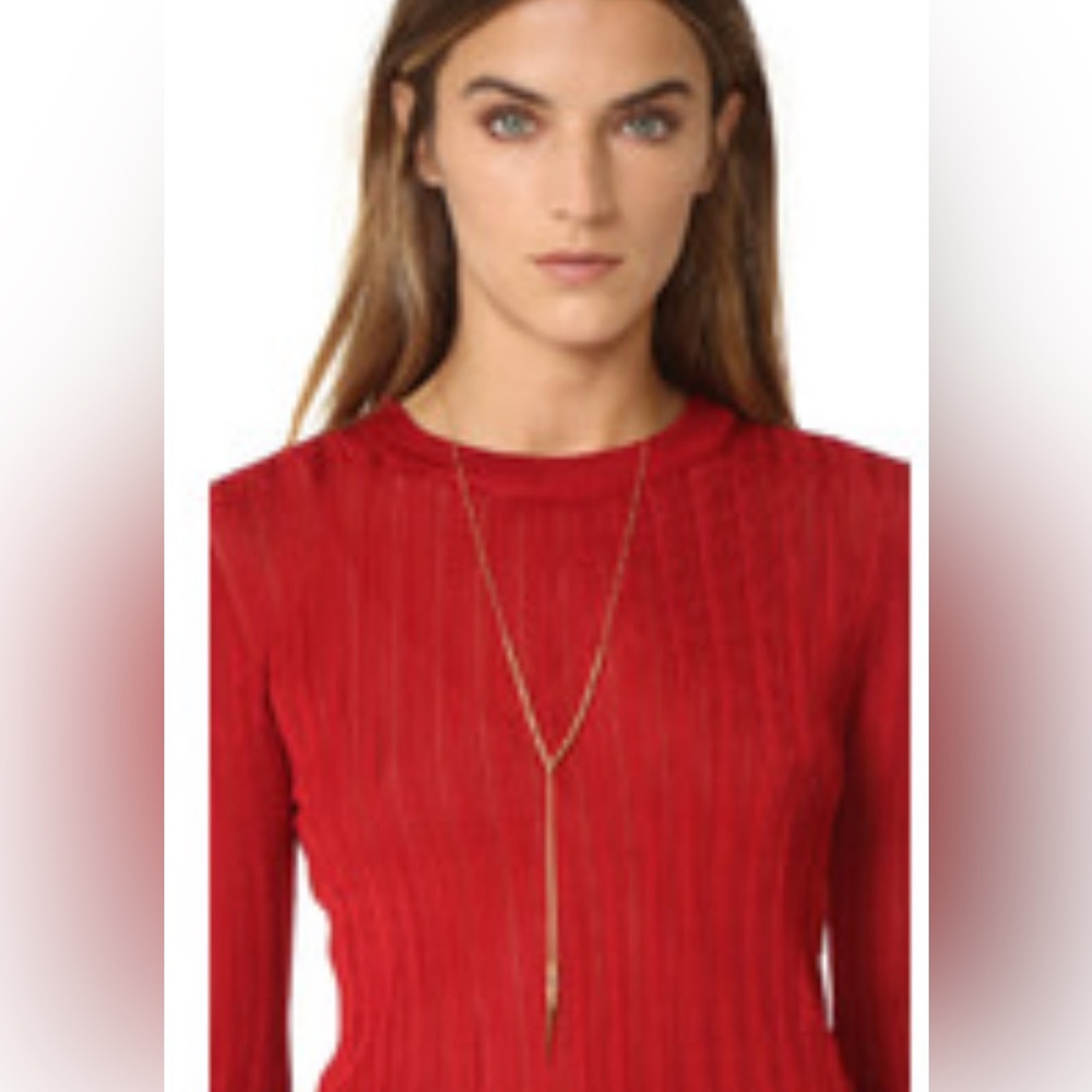 Gorjana gold adjustable necklace